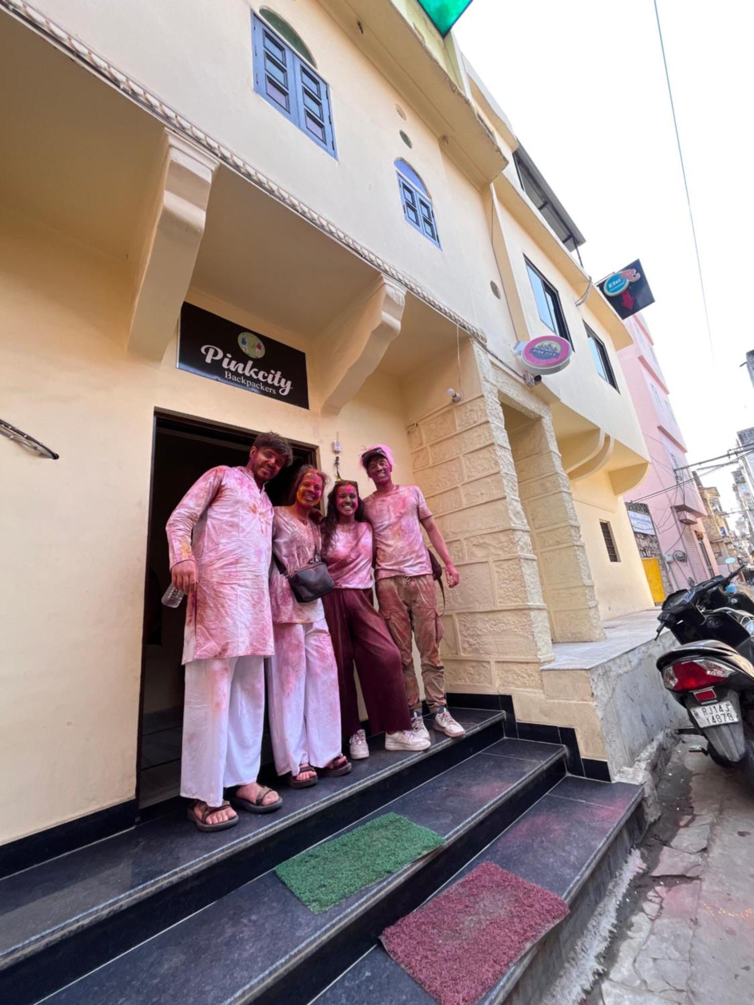 Pink City Backpackers Jaipur Exterior photo